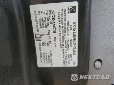 Zdjęcie 15 z 15 samochodu: 2005 SATURN VUE VIN:5GZCZ53475S833755 - miniatura