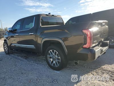 Drugie zdjęcie samochodu z przodu: 2024 TOYOTA TUNDRA CREWMAX PLATINUM VIN:5TFMA5DB2RX169352 - miniatura