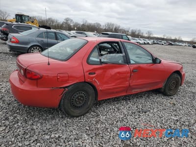 Trzecie zdjęcie samochodu z tyłu: 2003 CHEVROLET CAVALIER LS VIN:1G1JF52F237241323 - miniatura