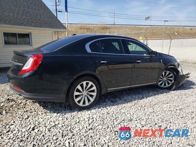 Trzecie zdjęcie samochodu z tyłu: 2015 LINCOLN MKS VIN:1LNHL9DK2FG605756 - miniatura