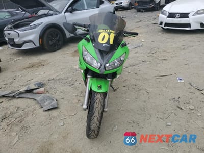 Drugie zdjęcie samochodu z przodu: 2009 KAWASAKI EX650 C VIN:JKAEXEC199DA26537 - miniatura
