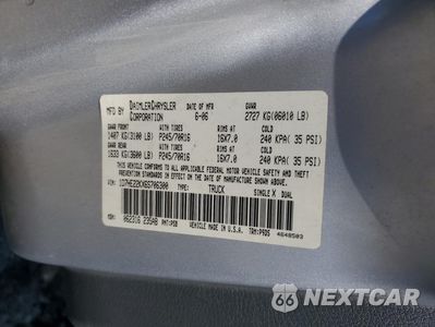 Zdjęcie 14 z 14 samochodu: 2006 DODGE DAKOTA ST VIN:1D7HE22KX6S706300 - miniatura