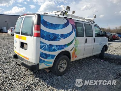 Trzecie zdjęcie samochodu z tyłu: 2015 CHEVROLET EXPRESS G2500 VIN:1GCWGFCFXF1149575 - miniatura