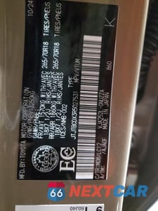 Zdjęcie 13 z 13 samochodu: 2024 LEXUS GX 550 PREMIUM/PREMIUM+ VIN:JTJTBCDX3R5027531 - miniatura