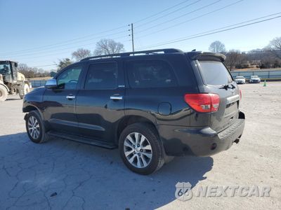 Drugie zdjęcie samochodu z przodu: 2017 TOYOTA SEQUOIA LIMITED VIN:5TDKY5G10HS067722 - miniatura