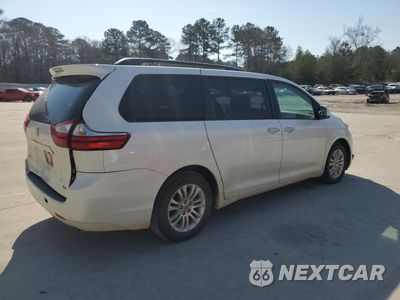 Trzecie zdjęcie samochodu z tyłu: 2015 TOYOTA SIENNA XLE VIN:5TDYK3DC0FS553949 - miniatura