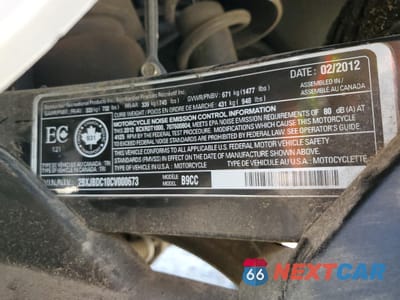 Zdjęcie 9 z 9 samochodu: 2012 CAN-AM SPYDER ROADSTER RT-LTD VIN:2BXJBDC10CV000673 - miniatura