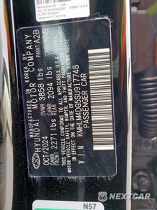 Zdjęcie 13 z 14 samochodu: 2025 HYUNDAI ELANTRA SEL SPORT VIN:KMHLM4DG5SU917748 - miniatura