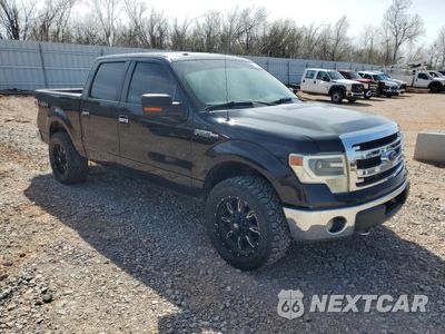 Czwarte zdjęcie samochodu z boku: 2014 FORD F150 SUPERCREW VIN:1FTFW1EFXEKE52089 - miniatura