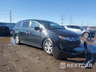 Czwarte zdjęcie samochodu z boku: 2016 HONDA ODYSSEY SE VIN:5FNRL5H37GB112946 - miniatura