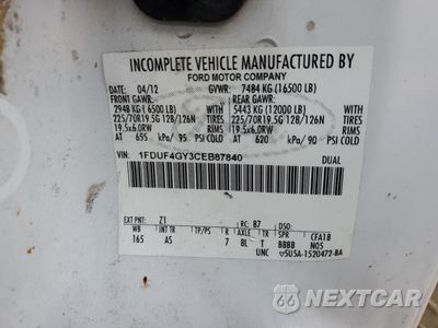 Zdjęcie 12 z 12 samochodu: 2012 FORD F450 SUPER DUTY VIN:1FDUF4GY3CEB87840 - miniatura
