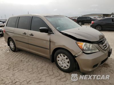 Czwarte zdjęcie samochodu z boku: 2010 HONDA ODYSSEY LX VIN:5FNRL3H27AB004846 - miniatura