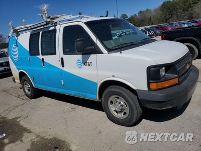 Czwarte zdjęcie samochodu z boku: 2015 CHEVROLET EXPRESS G2500 VIN:1GCWGFCF2F1253834 - miniatura