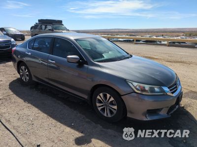 Czwarte zdjęcie samochodu z boku: 2014 HONDA ACCORD LX VIN:1HGCR2F3XEA248792 - miniatura