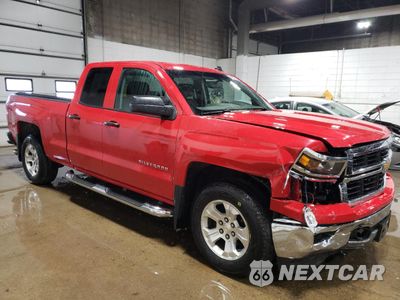 Czwarte zdjęcie samochodu z boku: 2014 CHEVROLET SILVERADO K1500 LT VIN:1GCVKREC6EZ178831 - miniatura