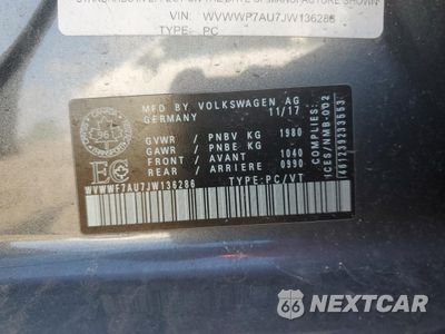 Zdjęcie 14 z 15 samochodu: 2018 VOLKSWAGEN GOLF R VIN:WVWWF7AU7JW136286 - miniatura