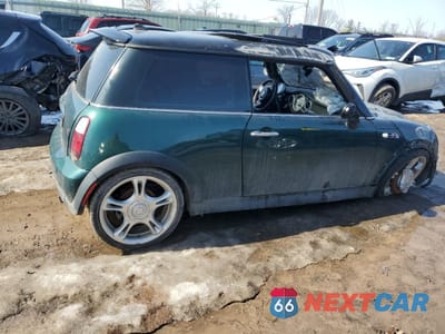 Trzecie zdjęcie samochodu z tyłu: 2005 MINI COOPER S VIN:WMWRE334X5TD95254 - miniatura