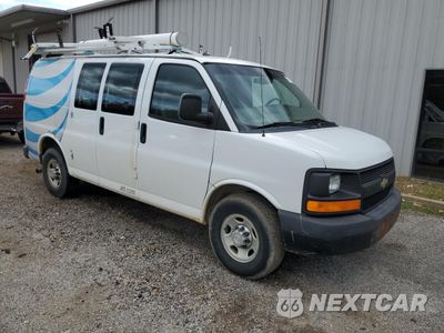 Czwarte zdjęcie samochodu z boku: 2012 CHEVROLET EXPRESS G2500 VIN:1GCWGFCG1C1191203 - miniatura