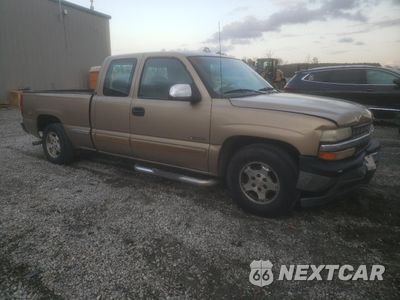 Czwarte zdjęcie samochodu z boku: 1999 CHEVROLET SILVERADO C1500 VIN:2GCEC19T6X1195715 - miniatura