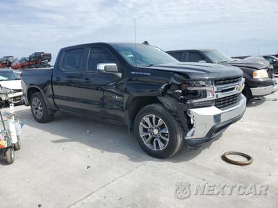 Czwarte zdjęcie samochodu z boku: 2022 CHEVROLET SILVERADO LTD C1500 LT VIN:1GCPWCED3NZ230449 - miniatura