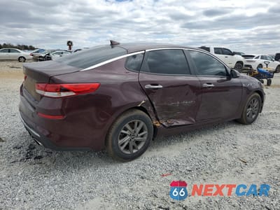 Trzecie zdjęcie samochodu z tyłu: 2020 KIA OPTIMA LX VIN:5XXGT4L36LG398871 - miniatura