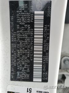 Zdjęcie 12 z 12 samochodu: 2023 TOYOTA CAMRY LE VIN:4T1C11AK7PU151853 - miniatura