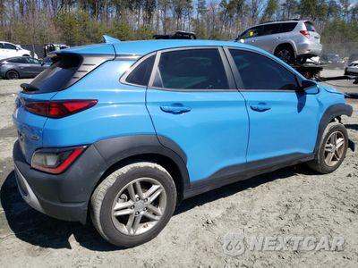 Trzecie zdjęcie samochodu z tyłu: 2022 HYUNDAI KONA SEL VIN:KM8K2CAB8NU797436 - miniatura