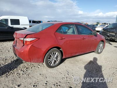 Trzecie zdjęcie samochodu z tyłu: 2014 TOYOTA COROLLA L VIN:5YFBURHE7EP013018 - miniatura