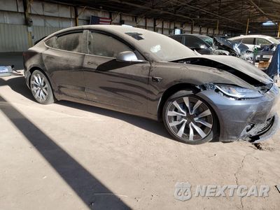 Czwarte zdjęcie samochodu z boku: 2025 TESLA MODEL 3 VIN:5YJ3E1EA4SF938576 - miniatura