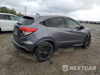 Trzecie zdjęcie samochodu z tyłu: 2022 HONDA HR-V SPORT VIN:3CZRU6H11NM746158 - miniatura