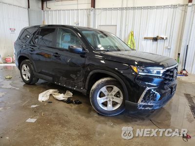 Czwarte zdjęcie samochodu z boku: 2023 HONDA PILOT LX VIN:5FNYG1H29PB026182 - miniatura