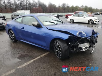 Czwarte zdjęcie samochodu z boku: 2021 BMW M440XI VIN:WBA13AR0XMCF64330 - miniatura