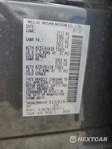 Zdjęcie 13 z 13 samochodu: 2013 INFINITI JX35 VIN:5N1AL0MM4DC315926 - miniatura