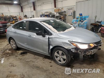 Czwarte zdjęcie samochodu z boku: 2017 CHEV CRUZE LS VIN:1G1BC5SM6H7127683 - miniatura