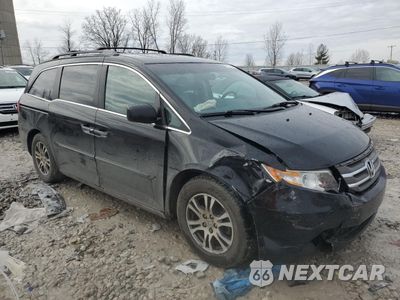 Czwarte zdjęcie samochodu z boku: 2012 HONDA ODYSSEY EXL VIN:5FNRL5H62CB099432 - miniatura