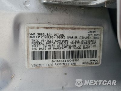 Zdjęcie 12 z 12 samochodu: 2004 MITSUBISHI LANCER OZ RALLY VIN:JA3AJ86E14U048560 - miniatura