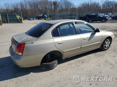 Trzecie zdjęcie samochodu z tyłu: 2002 HYUNDAI ELANTRA GLS VIN:KMHDN45D62U395234 - miniatura