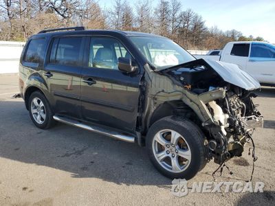 Czwarte zdjęcie samochodu z boku: 2014 HONDA PILOT EXL VIN:5FNYF4H5XEB028566 - miniatura
