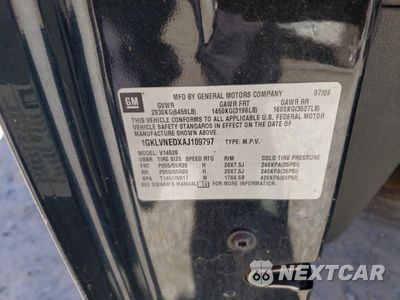 Zdjęcie 13 z 13 samochodu: 2010 GMC ACADIA SLT-2 VIN:1GKLVNEDXAJ109797 - miniatura