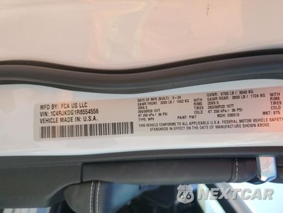 Zdjęcie 15 z 15 samochodu: 2024 JEEP GRAND CHEROKEE L OVERLAND VIN:1C4RJKDG1R8554556 - miniatura