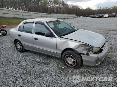 Czwarte zdjęcie samochodu z boku: 1999 HYUNDAI ACCENT GL VIN:KMHVF24N2XU570019 - miniatura