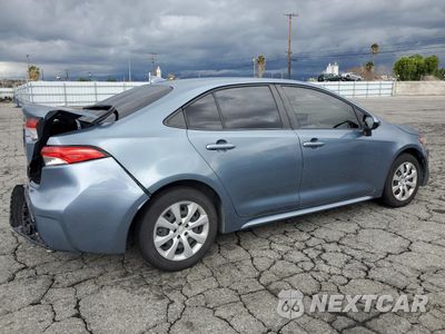 Trzecie zdjęcie samochodu z tyłu: 2020 TOYOTA COROLLA LE VIN:JTDEPRAE6LJ015990 - miniatura