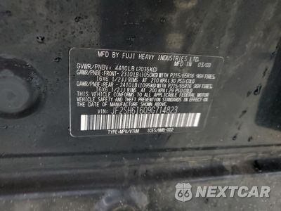 Zdjęcie 16 z 16 samochodu: 2009 SUBARU FORESTER 2.5X VIN:JF2SH61609G714823 - miniatura
