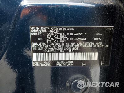 Zdjęcie 15 z 15 samochodu: 2018 TOYOTA RAV4 HV LIMITED VIN:JTMDJREV8JD181026 - miniatura
