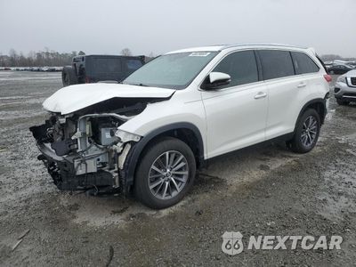 2019 TOYOTA HIGHLANDER SE 5TDKZRFH8KS309666 - główne zdjęcie licytacji z USA - miniatura