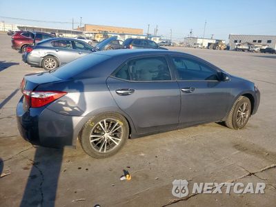 Trzecie zdjęcie samochodu z tyłu: 2016 TOYOTA COROLLA L VIN:5YFBURHE4GP432110 - miniatura