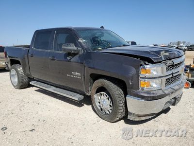 Czwarte zdjęcie samochodu z boku: 2014 CHEVROLET SILVERADO C1500 LT VIN:3GCPCREC7EG129028 - miniatura