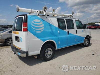 Trzecie zdjęcie samochodu z tyłu: 2014 CHEVROLET EXPRESS G2500 VIN:1GCWGFCA3E1115917 - miniatura