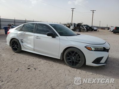 Czwarte zdjęcie samochodu z boku: 2022 HONDA CIVIC SPORT VIN:2HGFE2F53NH525908 - miniatura