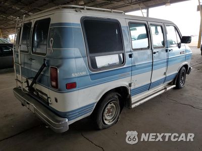 Trzecie zdjęcie samochodu z tyłu: 1990 DODGE RAM VAN B150 VIN:2B7GB11X0LK779770 - miniatura